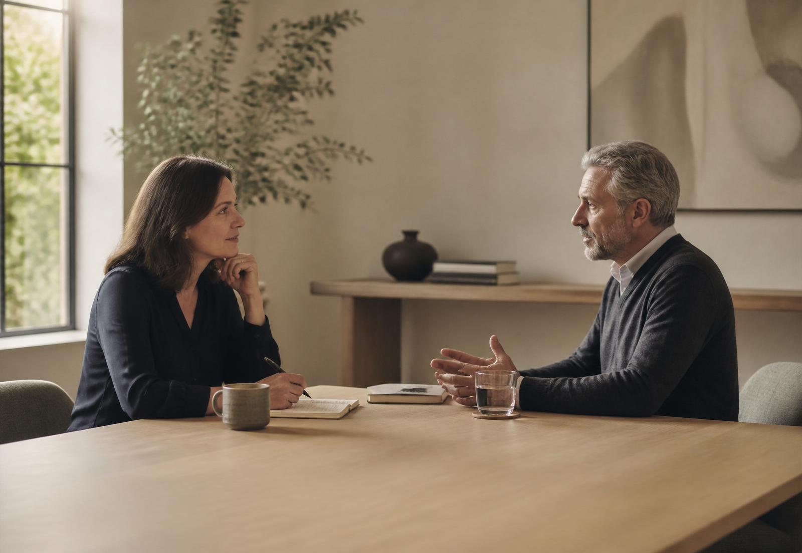 Executive coaching session